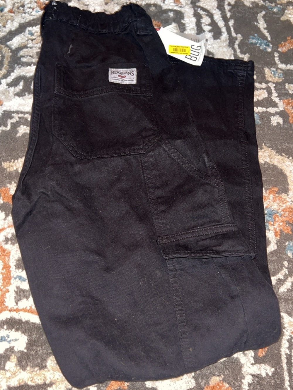 BDG Black Cargo Pants